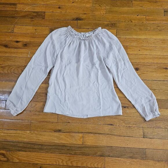 Rebecca Taylor Women's Cream Blouse Size 0 - Picture 1 of 9